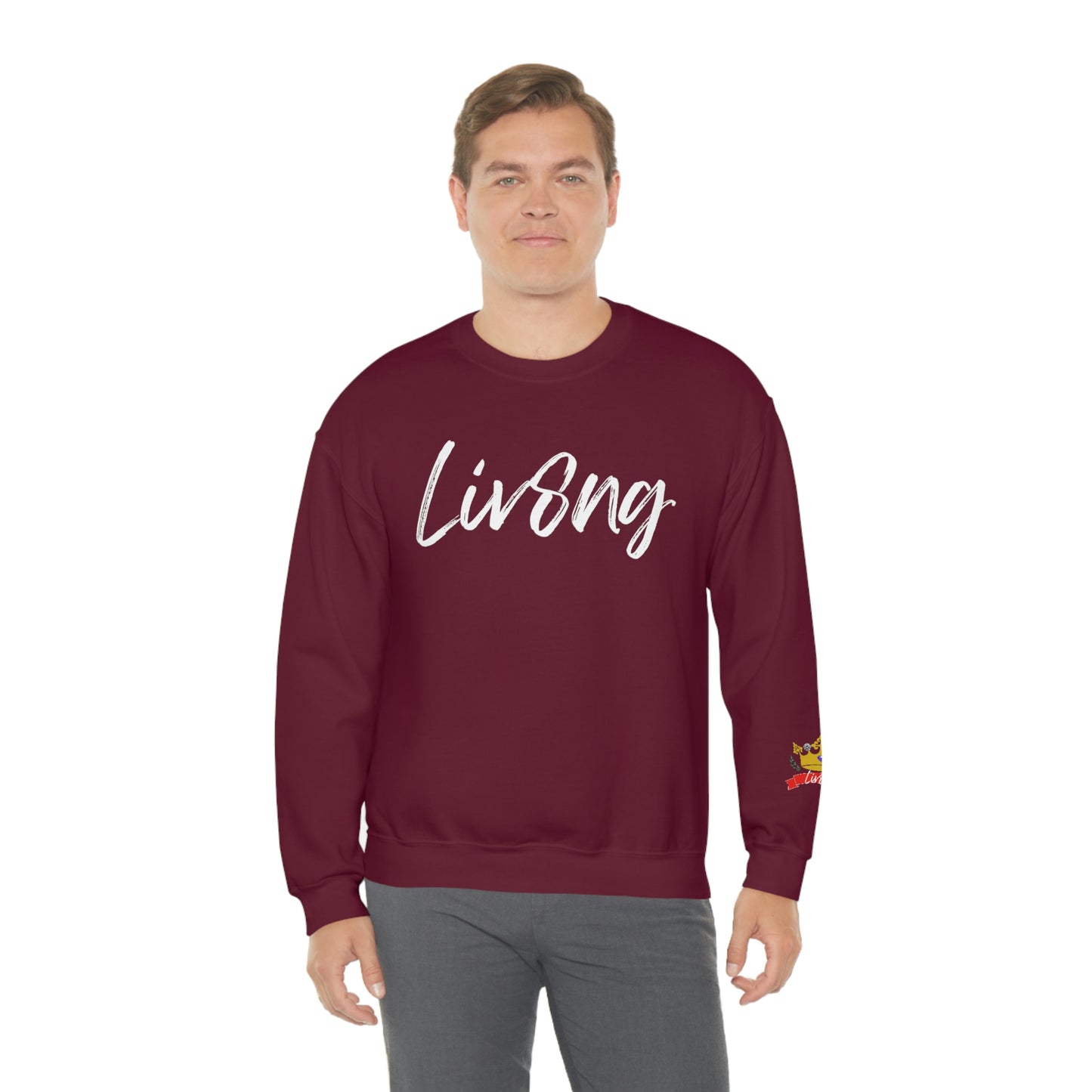 Liv8ng Crewneck Sweatshirt