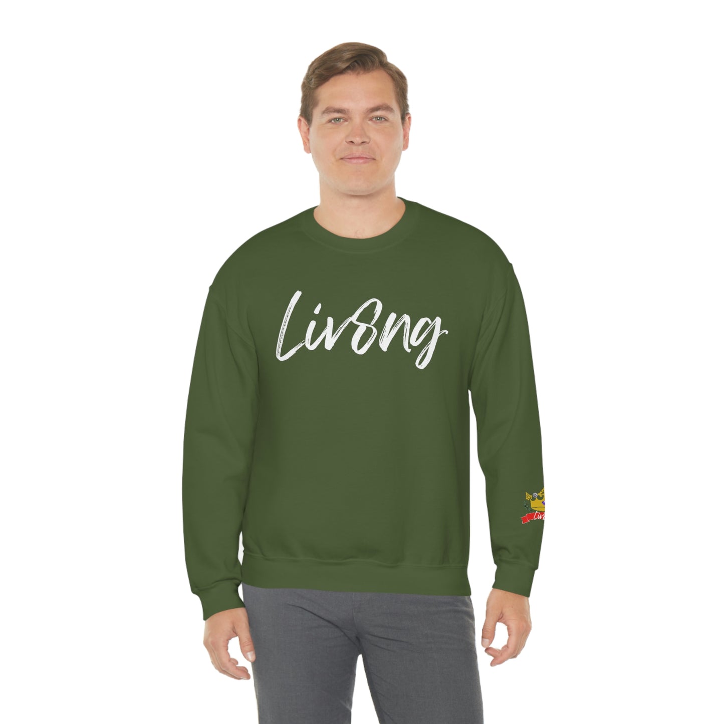 Liv8ng Crewneck Sweatshirt